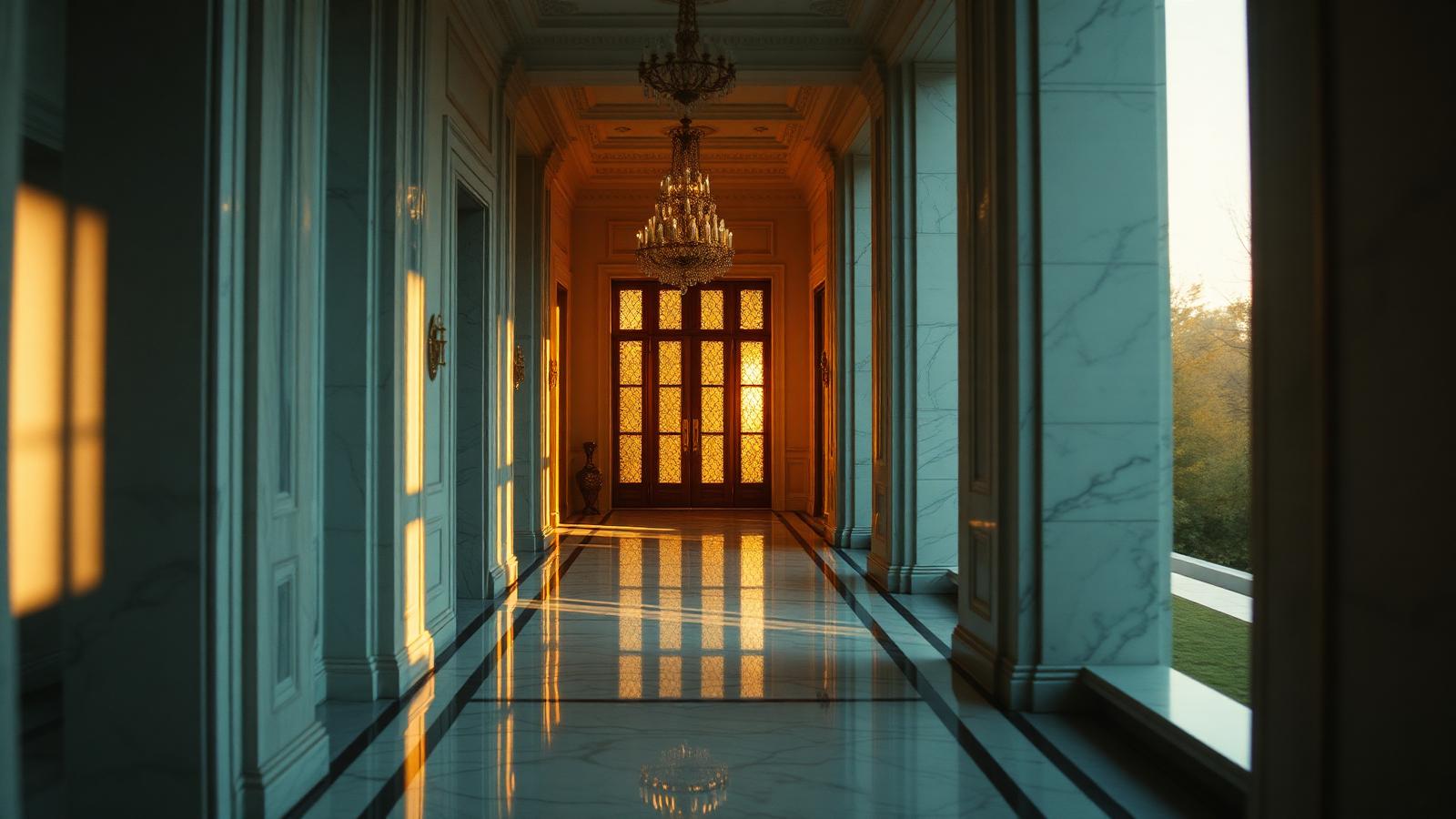 Cinematic tour of a luxury residence